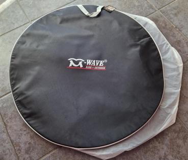 M-Wave Radtasche Outdoor bis 28 Zoll schwarz